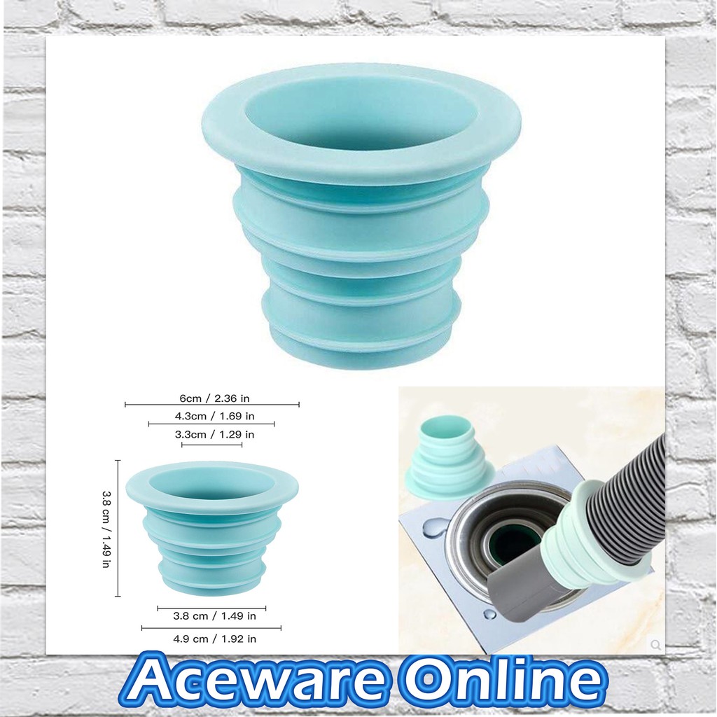 Sewer Pipe Seal Ring Washing Machine Sealing Plug Drain Pipe Connector