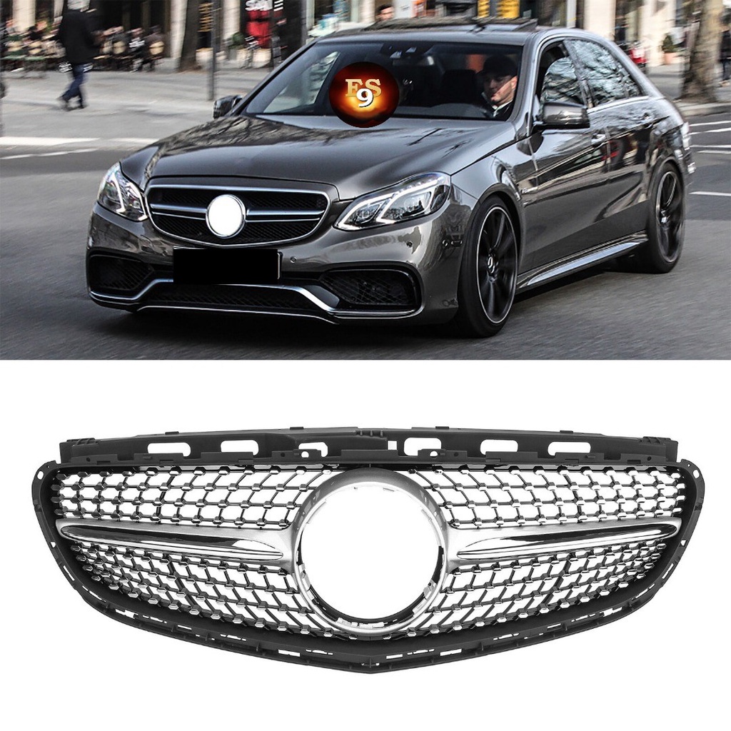 Mercedes W212 Grill E Class Facelift AMG GT DIAMOND Grill 2014-2015 ...