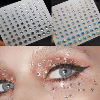 Glitter Face Rhinestone Sticker Self Adhesive Body Eye Shadow