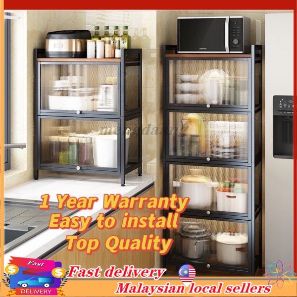 Kitchen floor multilayer storage household storage