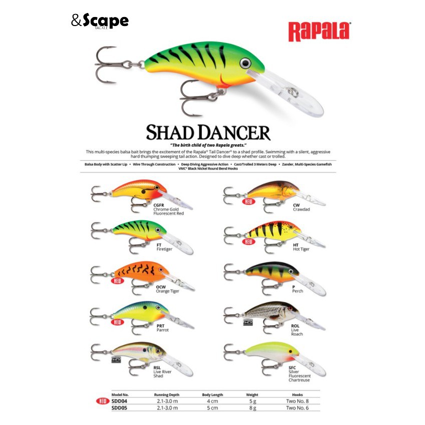 Rapala® Shad Dancer