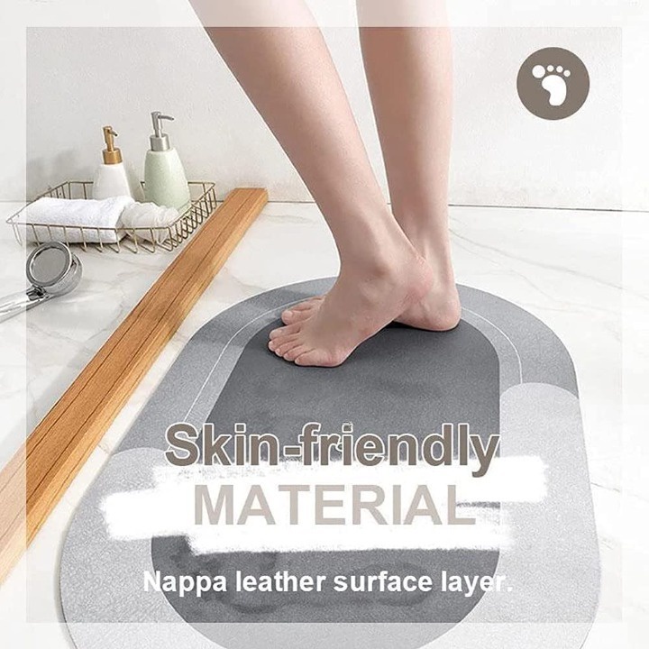 Super Absorbent Floor Mat, Napa Skin Super Absorbent Bath Mat Quick Dry ...