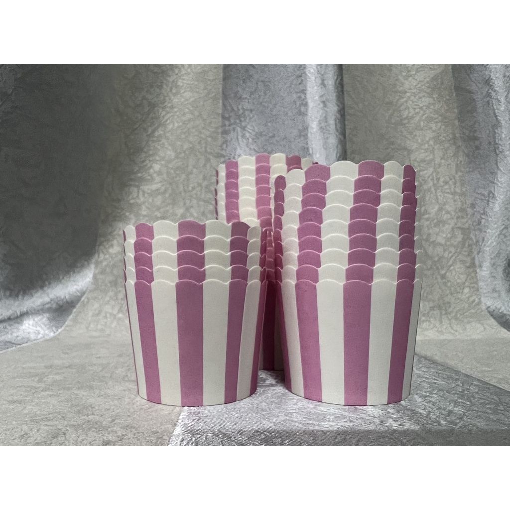 50+- pcs/Roll Colorful Small Paper Cup for Muffin Cup Bekas Kek CupCake ...