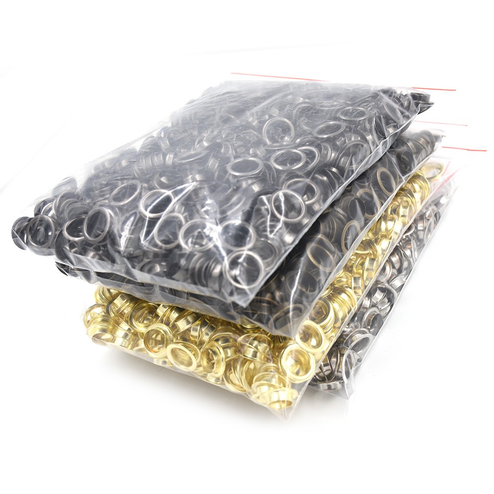 1000 sets metal eyelets and installation tools Rivets Metal hole Eyelet