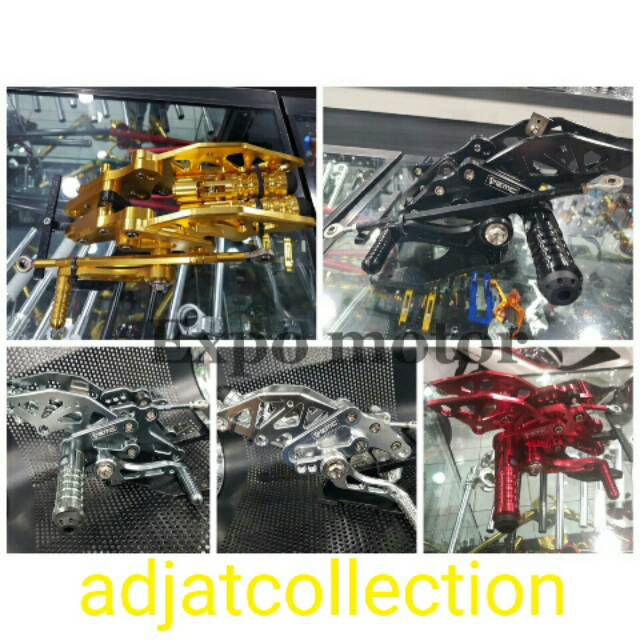 Underbon Footstep Front CB150R All CBR 150r Monster X full CNC | Shopee ...