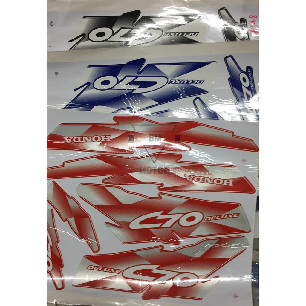 HONDA C70 STICKER SPECIAL EDITION | Shopee Malaysia