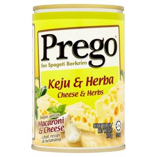 Prego Pasta Sauce (Can) - Cheese & Herbs/Mac & Cheese/Carbonara  Mushroom/Mushroom/Traditional (290g/295g/300g)