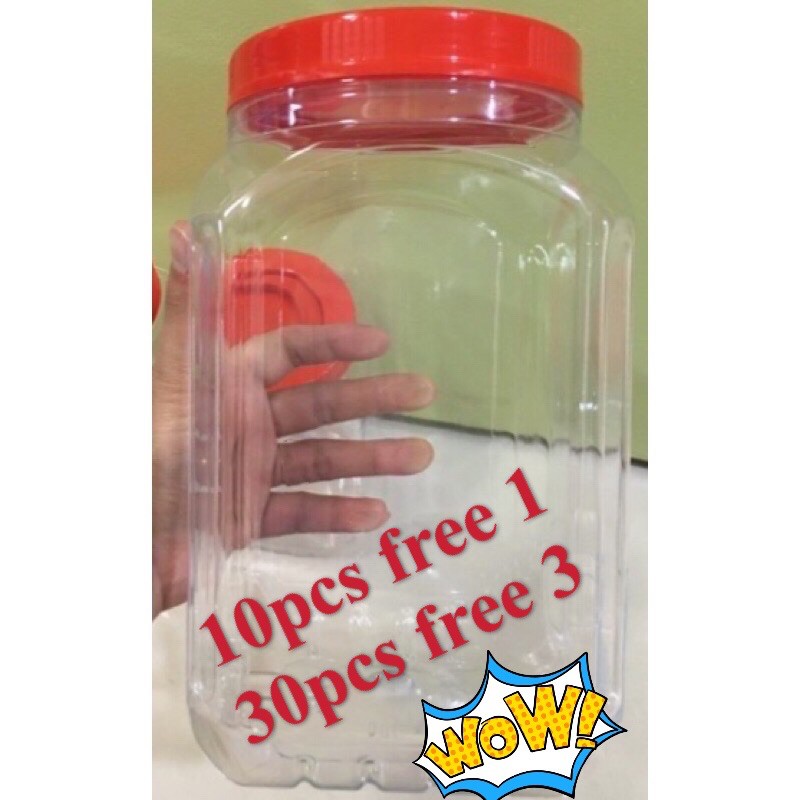 (11pcs)Jar Plastik Su Tank Balang Plastic Ikan Bekas Ikan Betta Fish ...