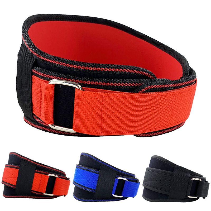 Sports Fitness Waist Support Weight Fitness Belt Adjustable Strength ...