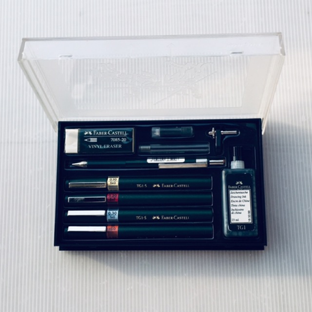 FaberCastell TG1•S Techmate Set Technical Drawing Pen Shopee Malaysia
