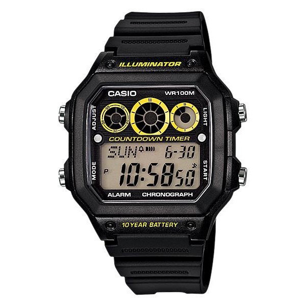 Casio chronograph wr100m online manual