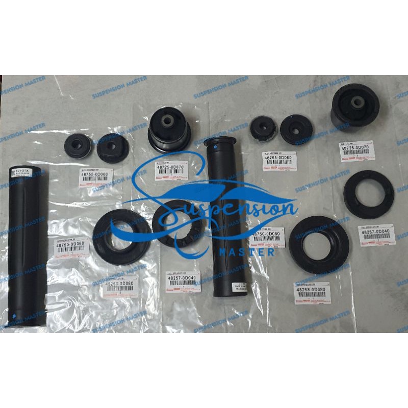 12 IN 1 SET - TOYOTA VIOS NCP42 03-07/ NCP93 08-12/NCP150 13-18 REAR ...