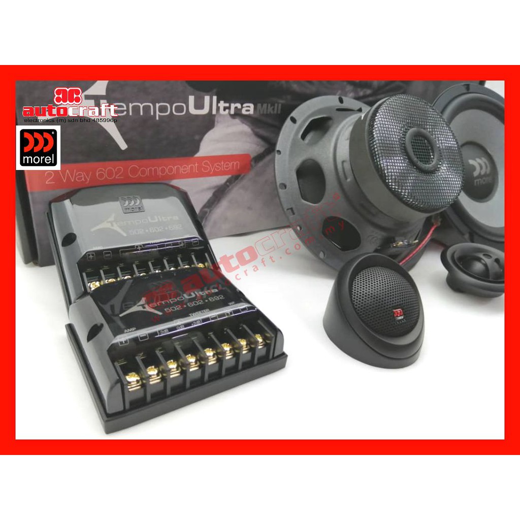 Morel Tempo Ultra 602 MKii 2 Way Component System | Shopee Malaysia