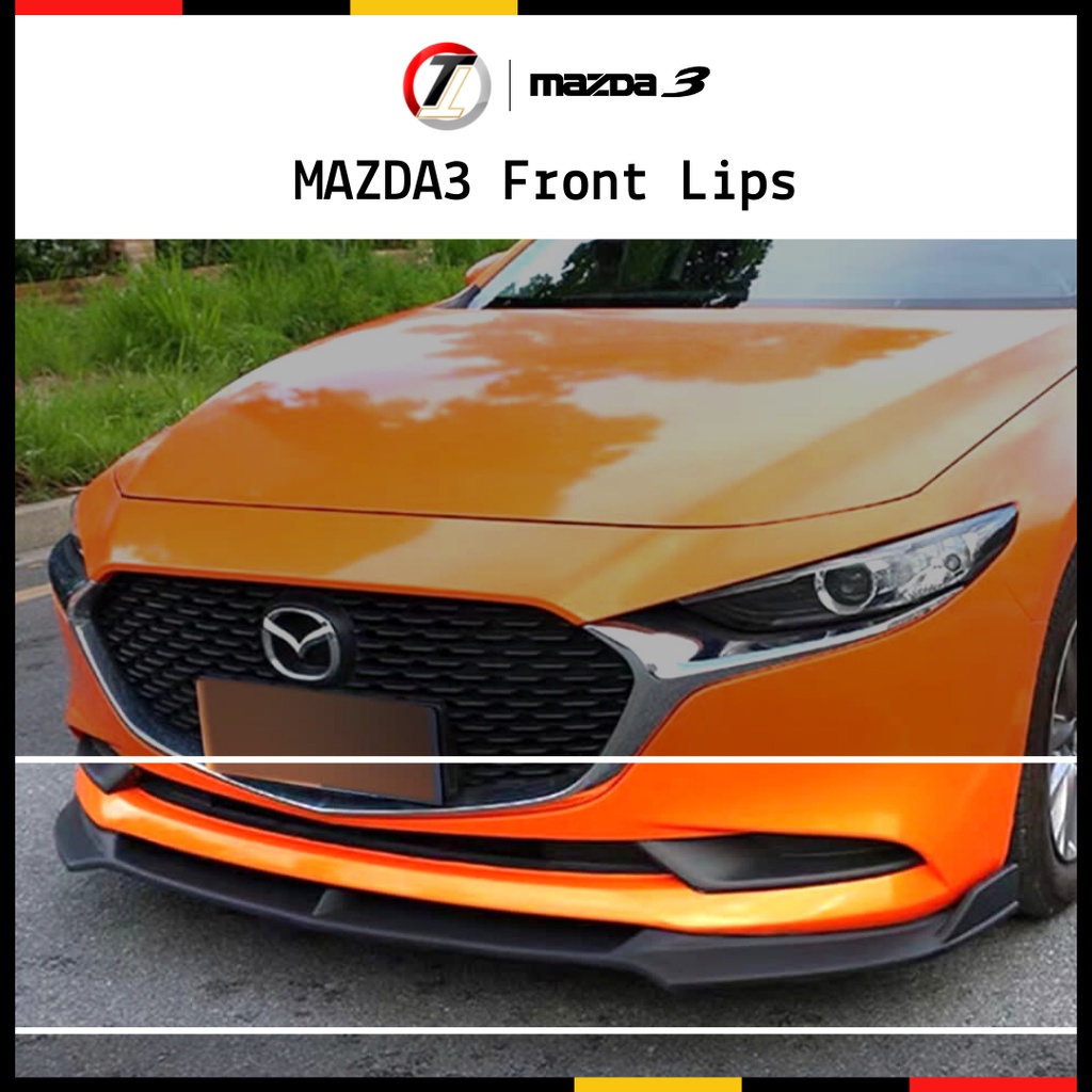 Mazda 3 Front Lips MAZDA 3 Bodykit Shopee Malaysia