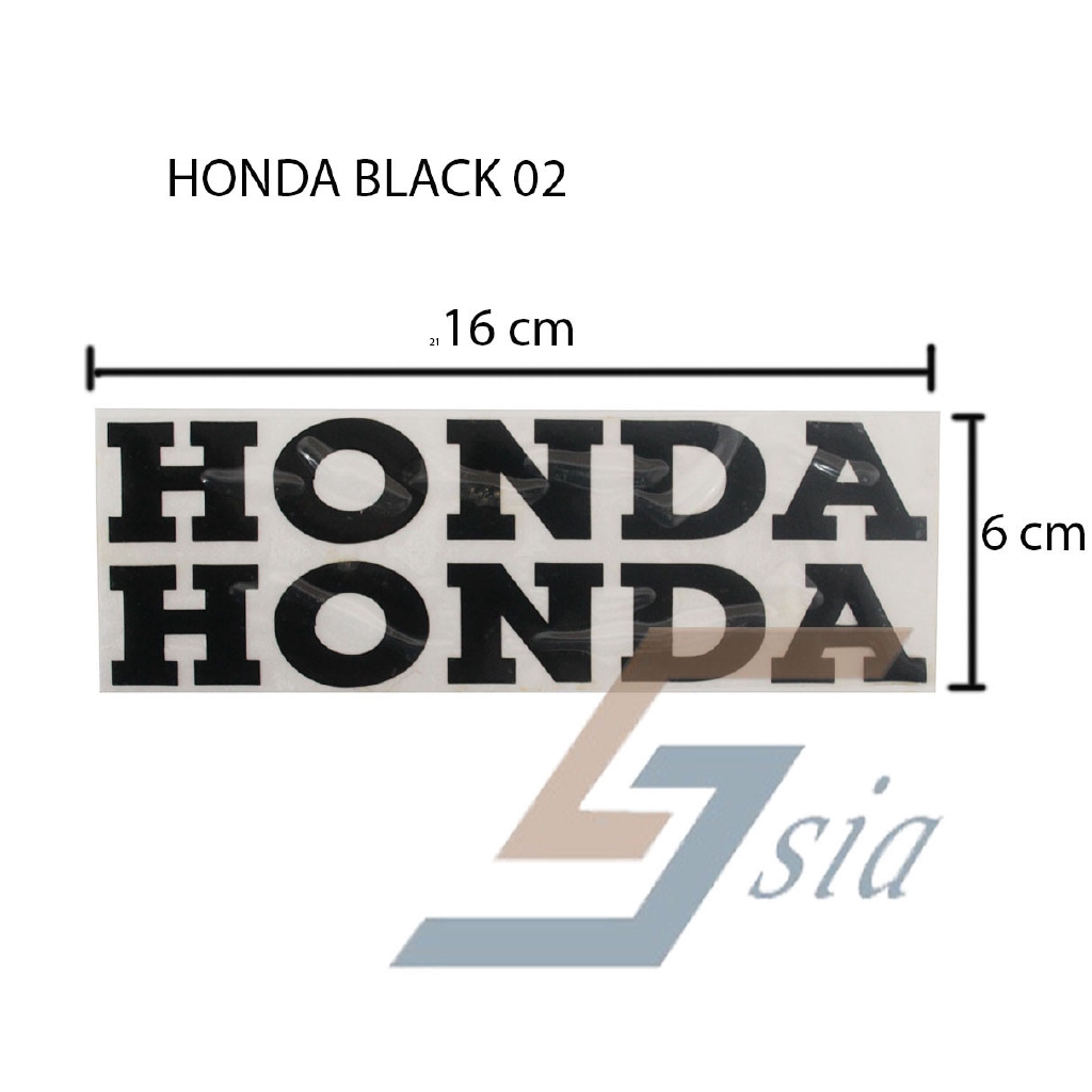 Honda Label Sticker (02) | Shopee Malaysia