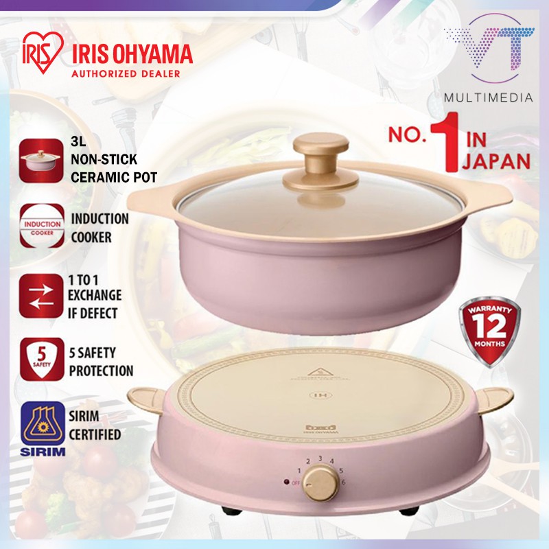 IRIS Ohyama Ricopa Mini Baking Oven - Pink, IRIS OHYAMA