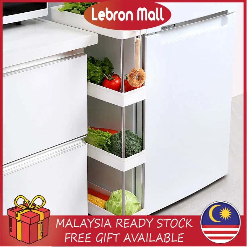 LEBRON Multi-Purpose Space Saving Moving Shelf Garden Kitchen Home ...