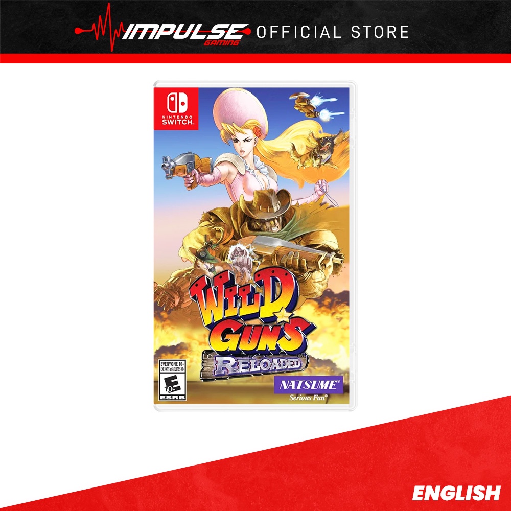 NSW Nintendo Switch Wild Guns Reloaded Eng Version Shopee Malaysia