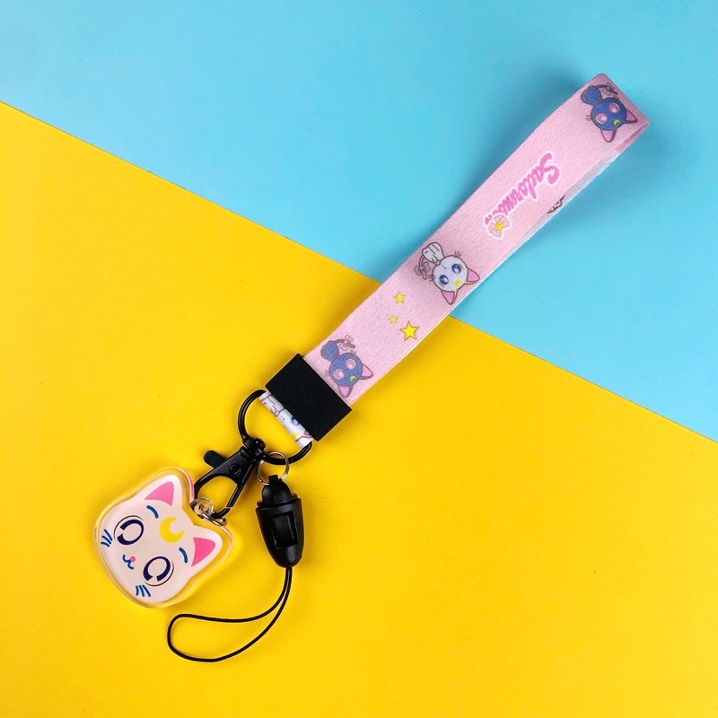Cute Cartoon short lanyard mobile phone lanyard wristband handphone ...