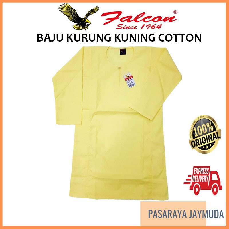 READY STOCK - Malaysia Falcon School Uniform Baju Kurung K2300 (Warna  Kuning) Primary & Secondary KOSHIBO