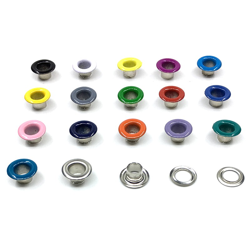 (100sets/Bag) Inner 5mm Metal Eyelets 17 Colors Buckle For Shoes Belt ...