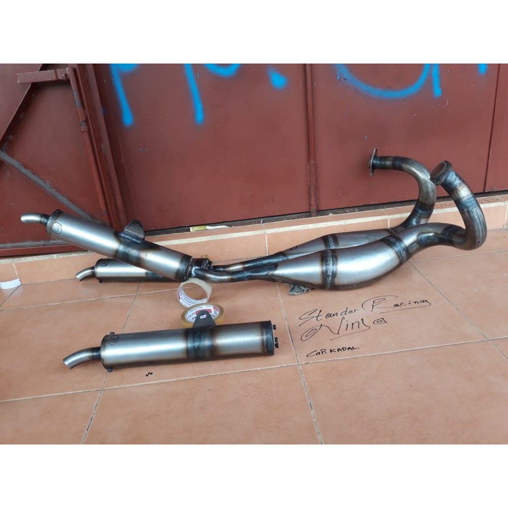 Latest Ninja Exhaust Standard Racing Standard Material Plate By Gaspol ...