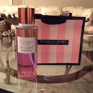 victoria s secret love spell sunkissed fragrance body mist limited edition