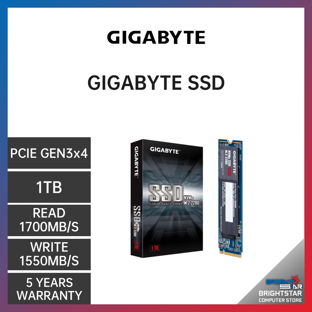 Gigabyte Pcie Gen3 X4 Nvme Gigabyte PCIE Gen3x4 256GB 512GB 1TB