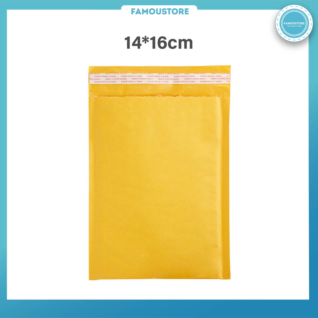 Kraft Paper Bubble Envelope Air Bubble Wrap Envelope Mailer Bag Courier