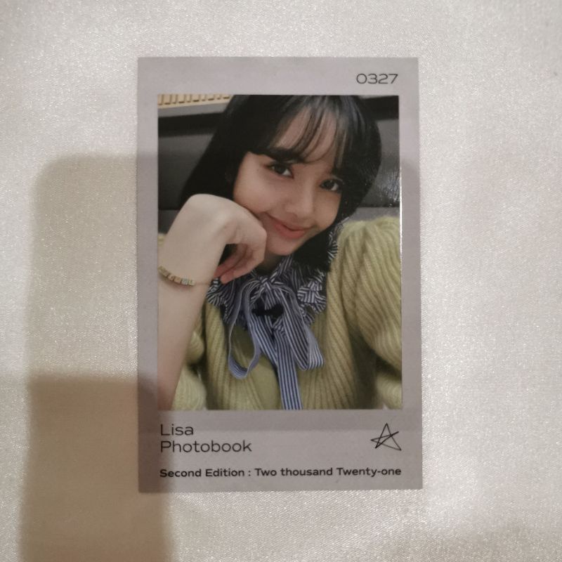 Blackpink Square Up Album Photocards Lisa Special Edition