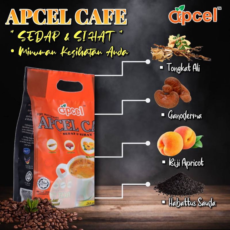 APCEL CAFE SEDAP DAN SIHAT BERTENAGA | Shopee Malaysia