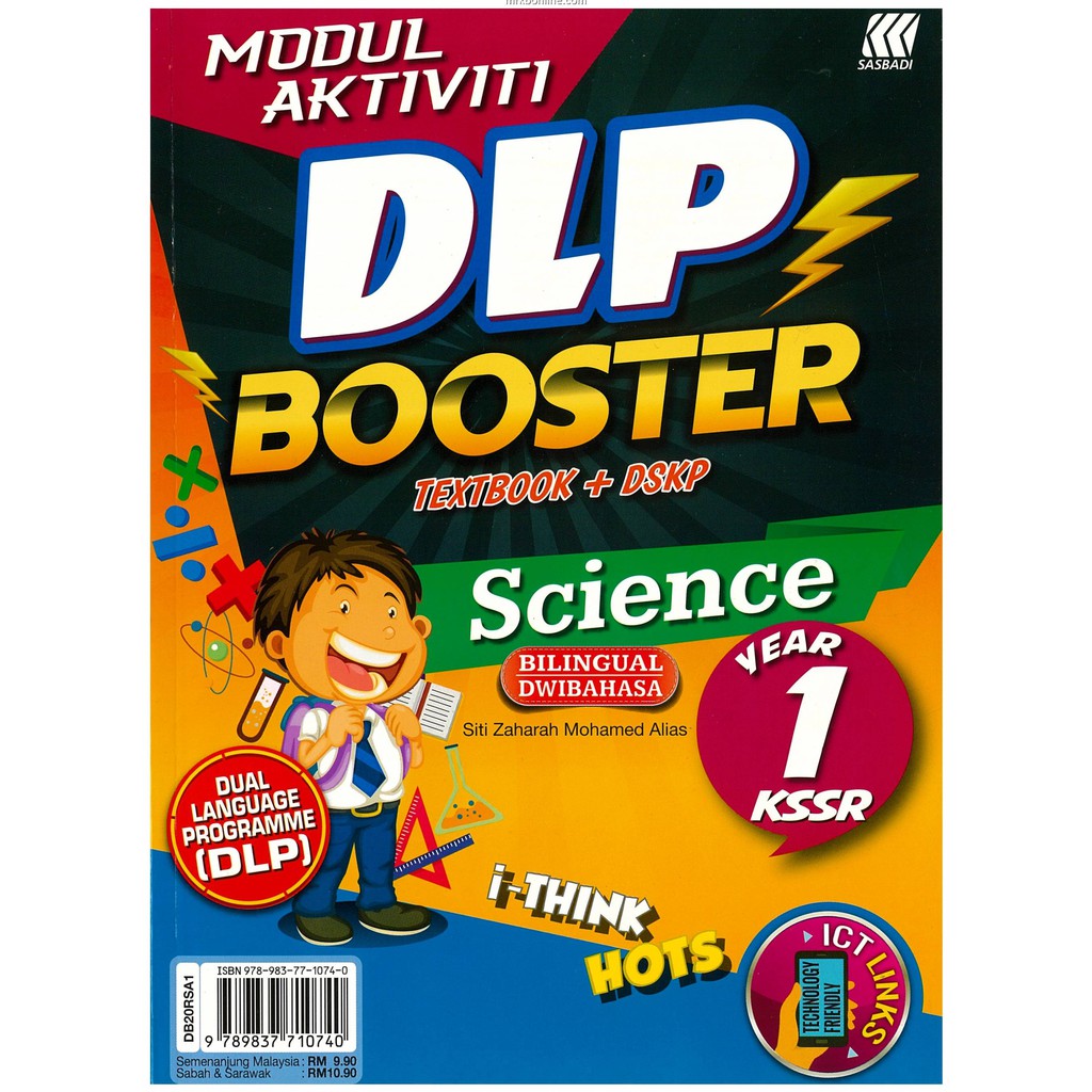 MODUL AKTIVITI DLP BOOSTER SCIENCE YEAR 1 KSSR (TEXTBOOK+DSKP) | Shopee ...