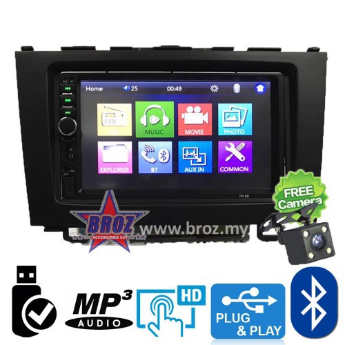 [FREE REVERSE CAMERA] CRV 2012 - 2014 MP5 7
