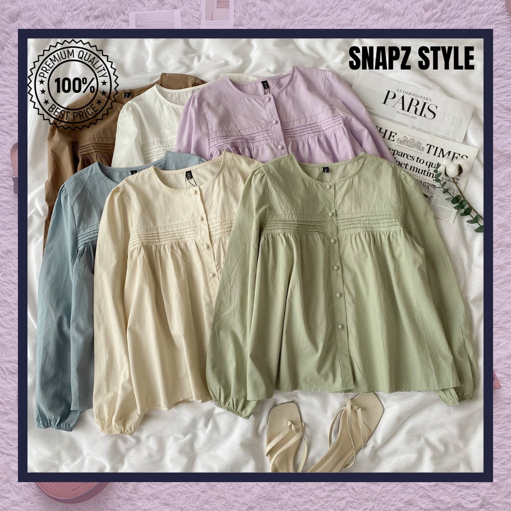 Naddy Top Cotton Material Plain Pattern Free Size (FB Boutique ...