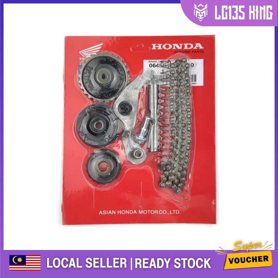 TIMING CHAIN COMPLETE SET RANTAI KECIK EX5 HI POWER EX5 HP HIGH POWER ...