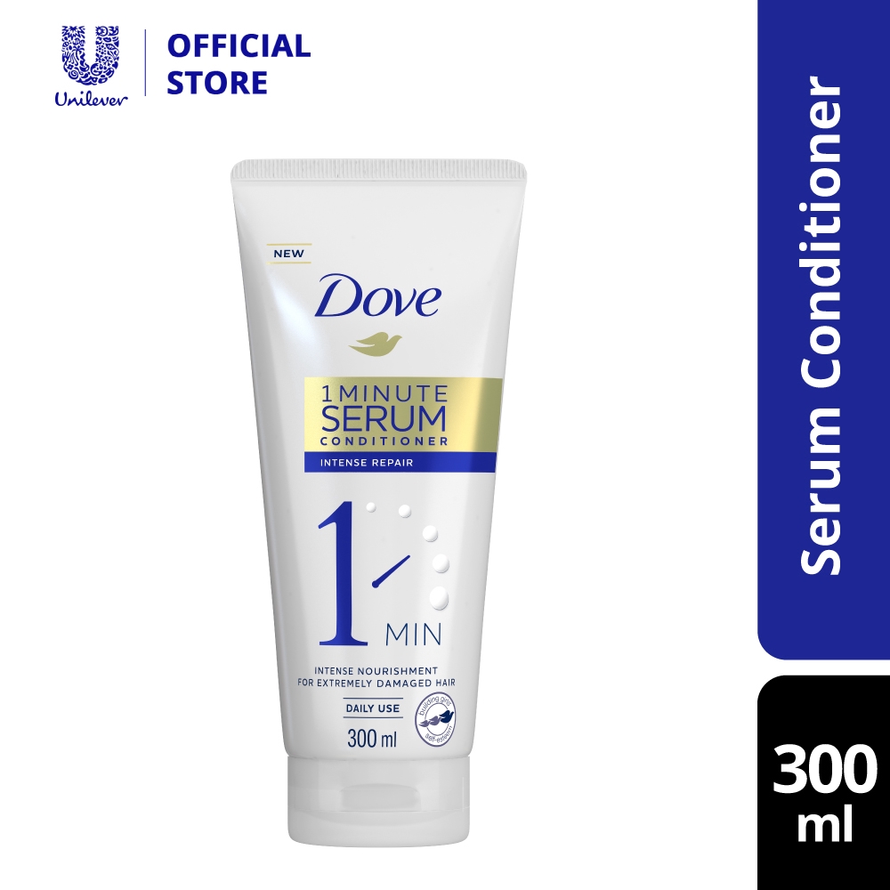 Dove Intense Repair 1 Minute Serum Conditioner 300ml Shopee Malaysia