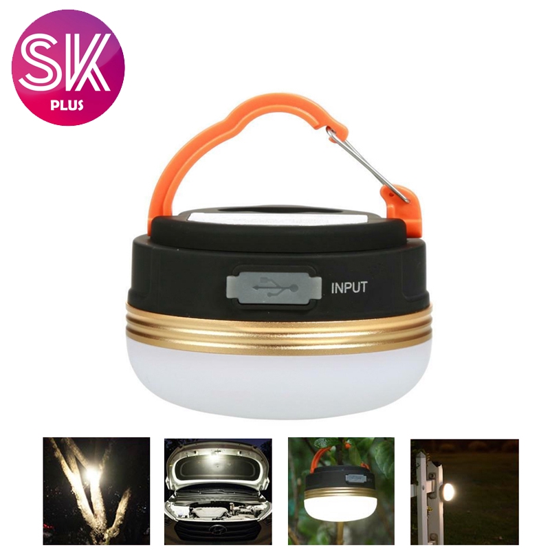 Ready Stock SKPLUS Rechargeable Glare Camping LED Portable Camping Light With 3 Brightness Tent LED Light Bulb Shopee Malaysia