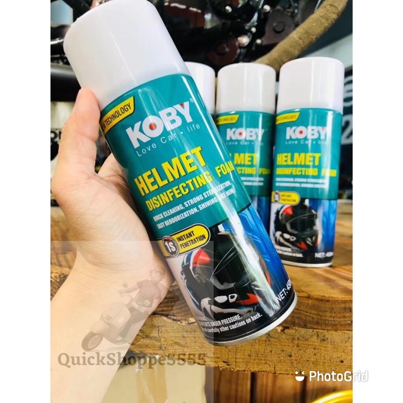Koby Cleaner Foam Spray Helmet | Shopee Malaysia