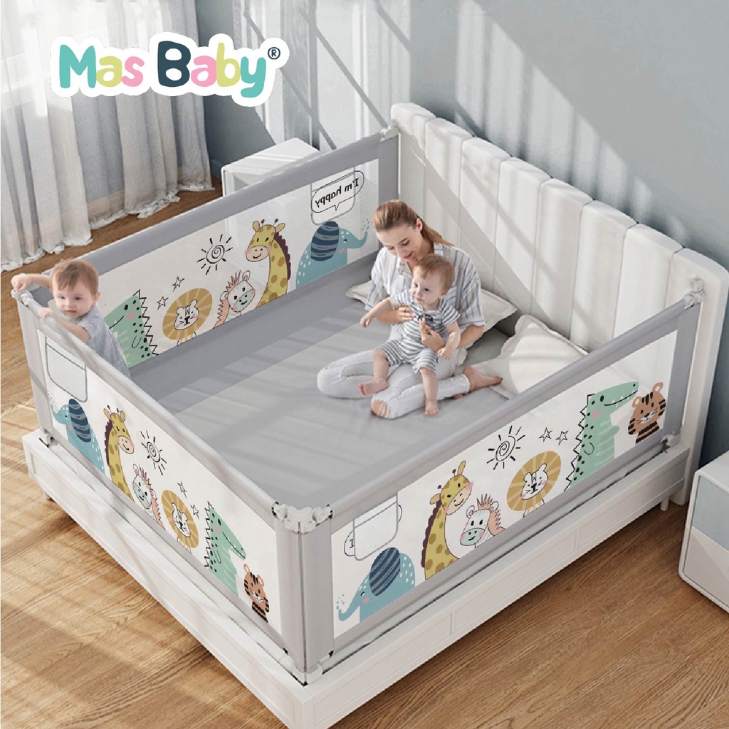 Baby best sale crib fence