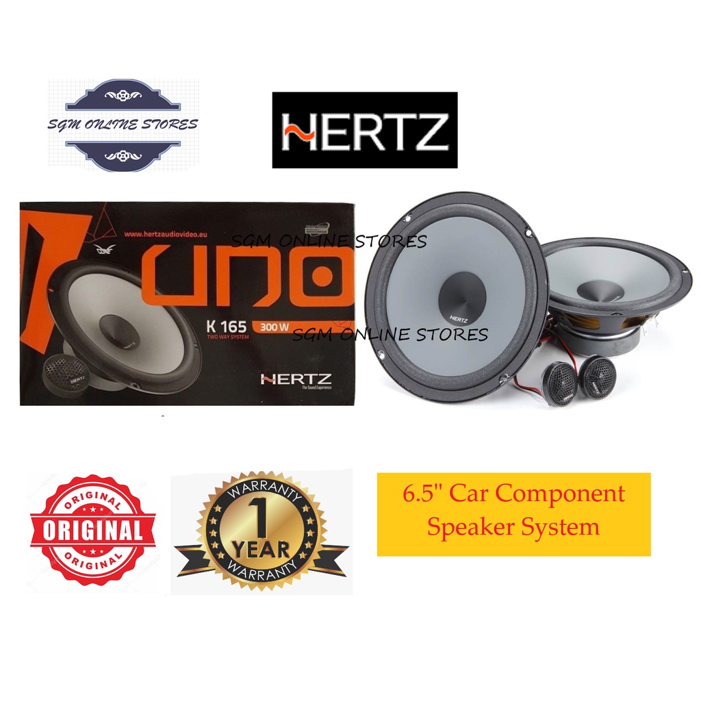 Hertz K 165 Fan Edition 2-weg luidsprekerset met 165/170 mm woofer, 24