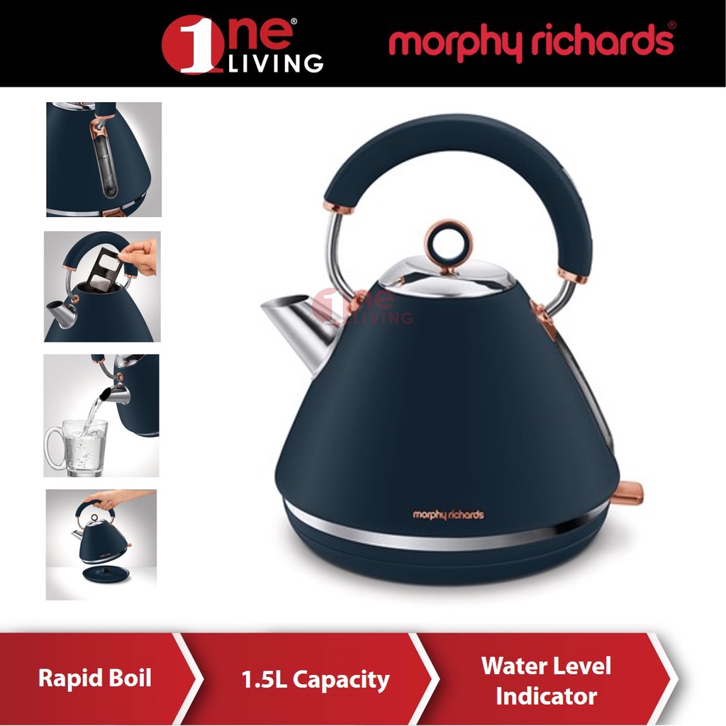 Morphy richards accents hot sale 102104 traditional kettle