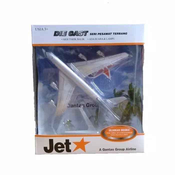 Miniature Jet Star Airplane - Diecast Jet Star Airplane | Shopee Malaysia