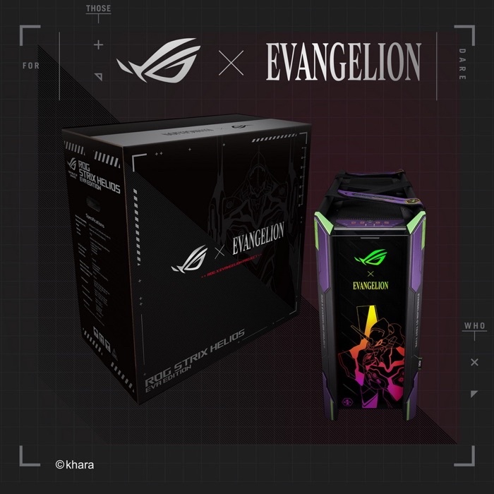 Stok Tersedia ROG X EVANGELION Limited EVA GAMING Z690 RTX 3080 ASUS