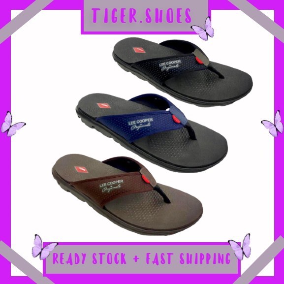 Lee cooper men's hot sale flip flops thong sandals