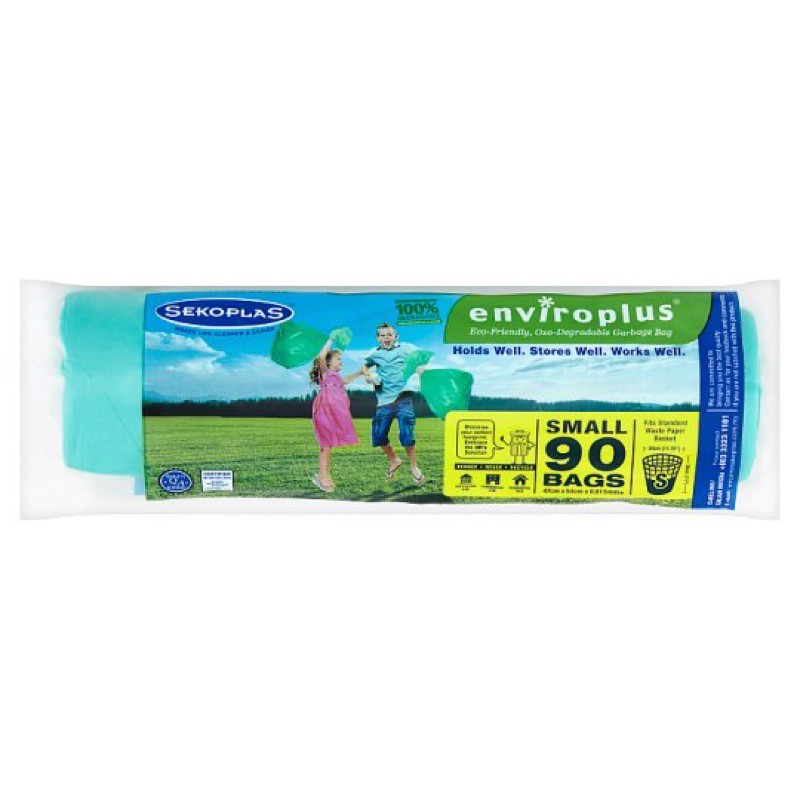 Sekoplas Enviroplus Small Garbage Bags 90pcs/pack