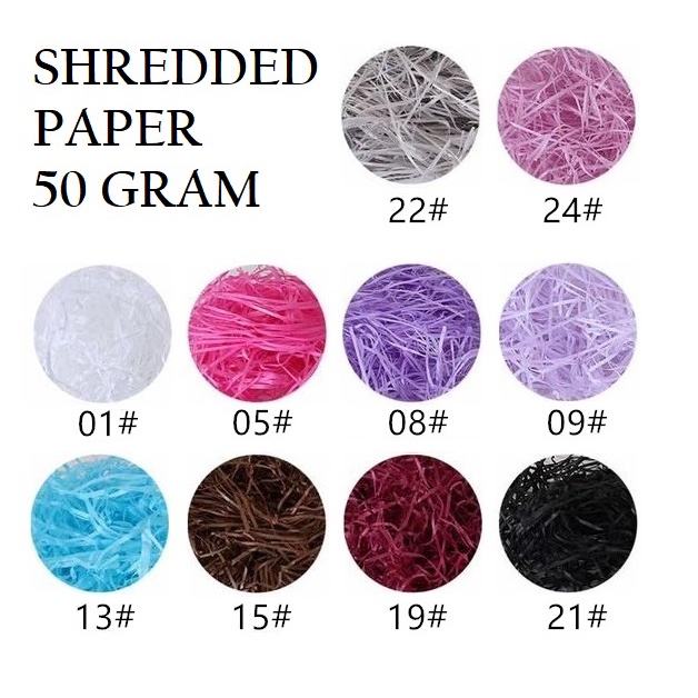 SHREDDED PAPER PKT 50GRAM | Shopee Malaysia