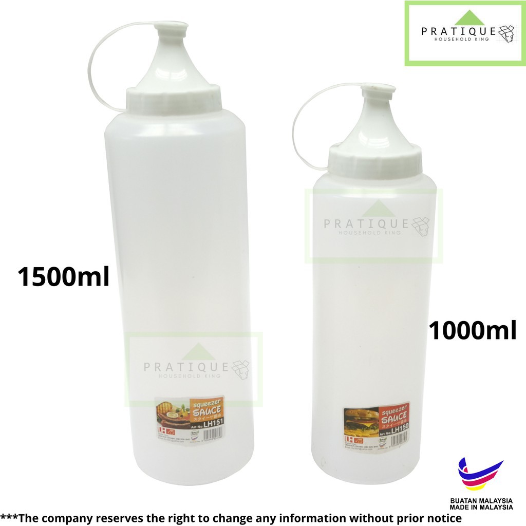 Sauce Bottle/ Sauce Squeezer/ Sauce Container/ Botol Sos / Kitchen