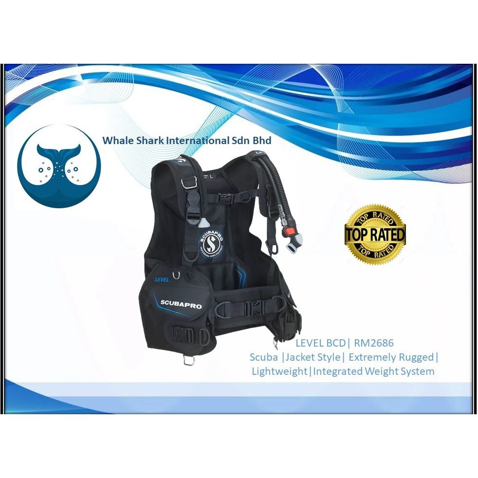 Scubapro LEVEL BCD (Jacket) Shopee Malaysia