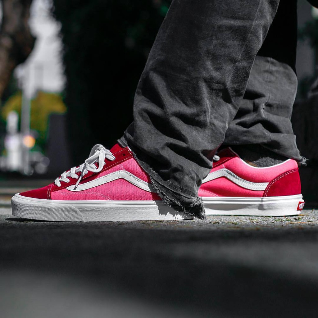 Rumba red vans hot sale old skool