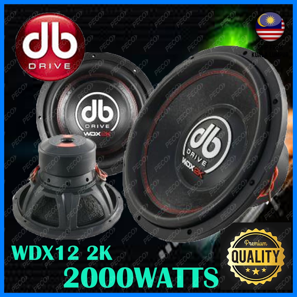 Db drive hot sale wdx12 2k